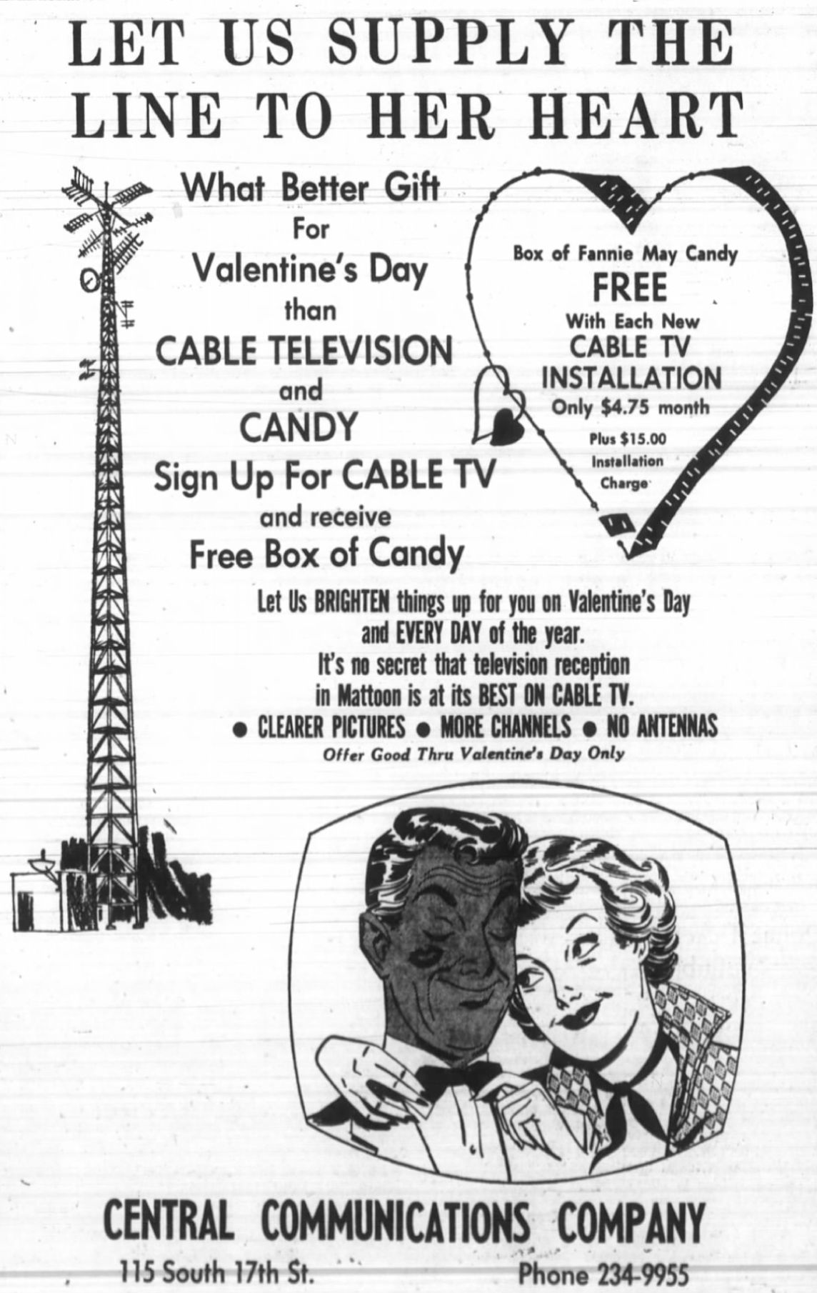 Let us supply the line to her heart